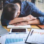 Sleeping Businessman